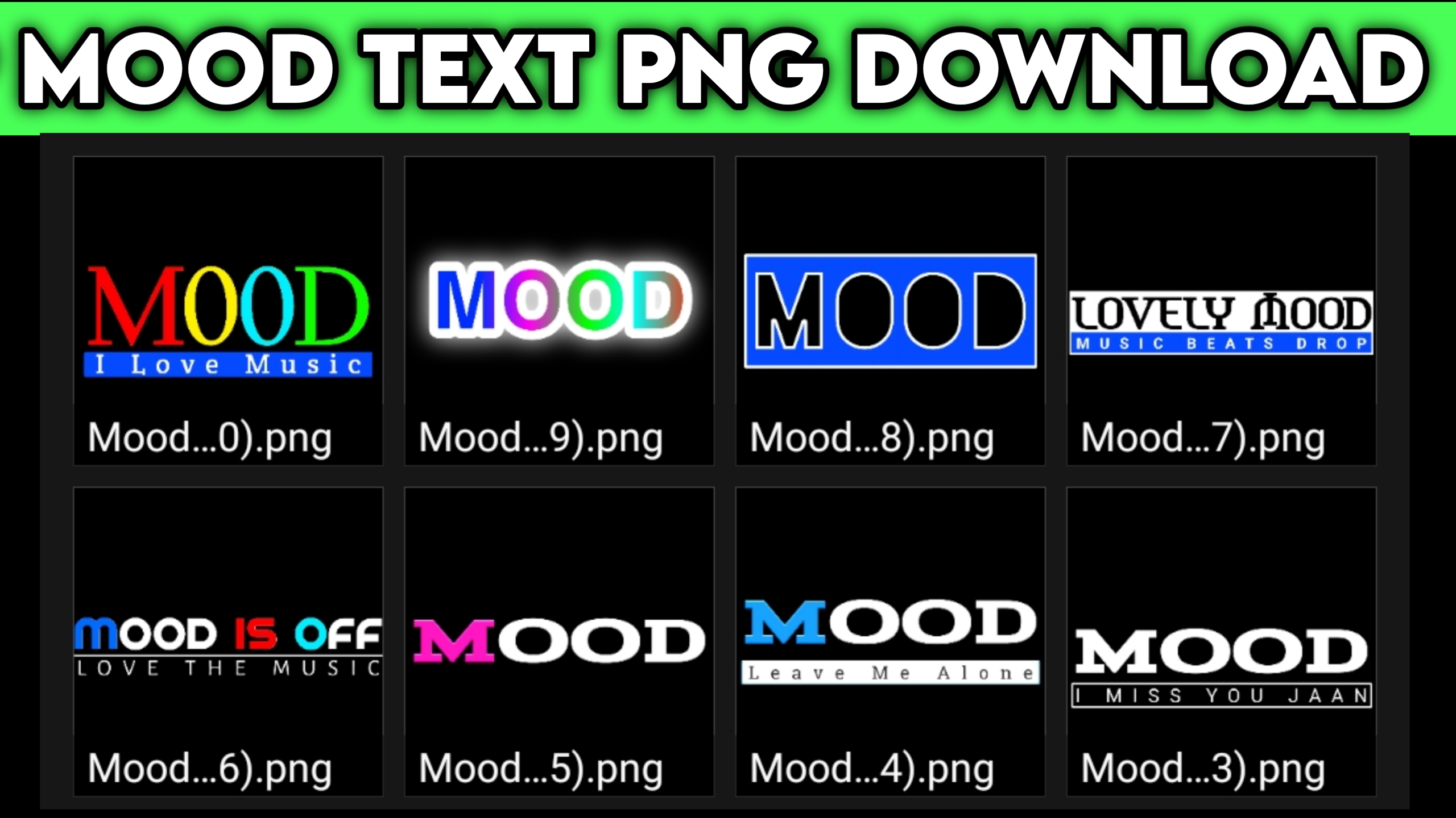 Mood Text PNG Download Free 2022 By Dj Devraj Kasya